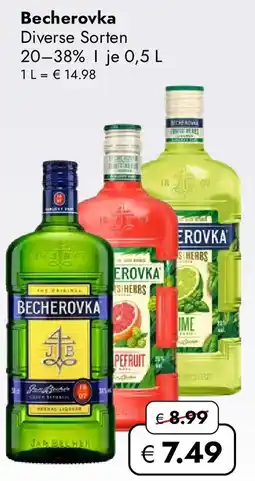 Travel Free Becherovka Angebot