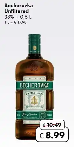 Travel Free Becherovka Unfiltered Angebot