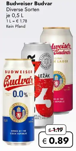 Travel Free Budweiser Budvar Angebot