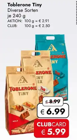 Travel Free Toblerone Tiny Angebot
