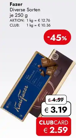 Travel Free Fazer Angebot