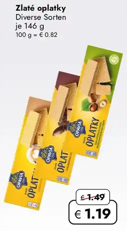 Travel Free Zlaté oplatky Angebot