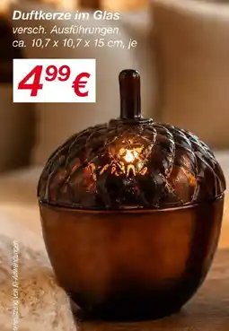 KiK Duftkerze im Glas Angebot