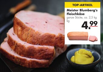 Handelshof Meister Blumberg's Fleischkäse 2,5kg Angebot