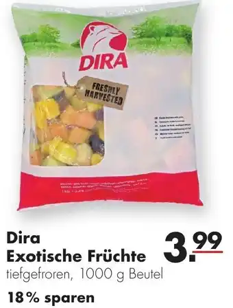 Handelshof Dira Exotische Früchte 1000g Beutel Angebot