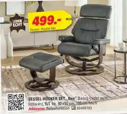 Höffner Sessel-Hocker Set Angebot