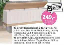 Höffner Bettbank „Countryside" Angebot