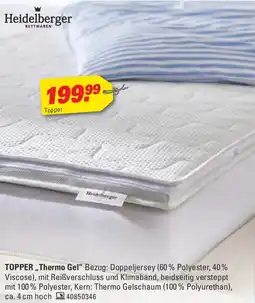 Höffner Heidelberger Topper Angebot