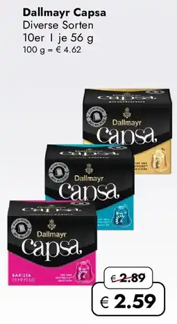 Travel Free Dallmayr Capsa Angebot