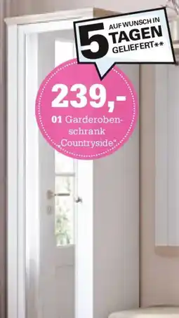 Höffner Garderobenschrank Countryside Angebot