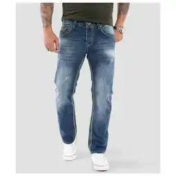 Netto Marken-Discount Rock Creek Jeans Comfort Fit dicke Nähte Loose Fit Angebot