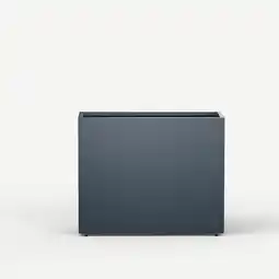 Netto Marken-Discount Herstera Garden Pflanzkübel Cube anthrazit 40x100x80cm Angebot