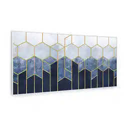 Netto Marken-Discount Wonderwall Air Art Smart Infrarotheizung Blaue Linie 120x60cm 700W 120 x 60 cm Angebot