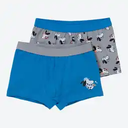 NKD Kinder-Jungen-Retroshorts mit hohem Baumwollanteil, 2er-Pack Angebot