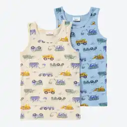 NKD Kinder-Jungen-Unterhemd mit hohem Baumwollanteil, 2er-Pack Angebot