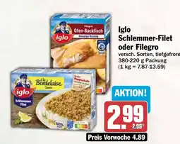 AEZ iglo Schlemmer-Filet Angebot