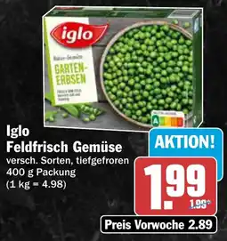 AEZ Iglo Feldfrisch Gemüse Angebot