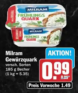 AEZ Milram Gewürzquark Angebot
