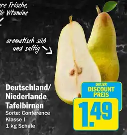 AEZ Tafelbirnen Conference Angebot