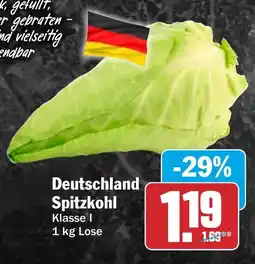 AEZ Deutschland Spitzkohl Angebot