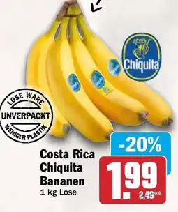 AEZ Costa Rica Chiquita Bananen Angebot