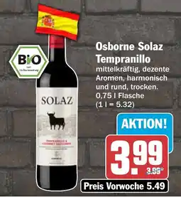 AEZ Osborne Solaz Tempranillo Angebot