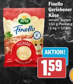 AEZ Arla Finello Geriebener Käse Angebot