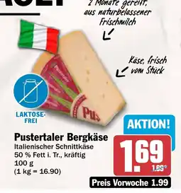 AEZ Pustertaler Bergkäse Angebot