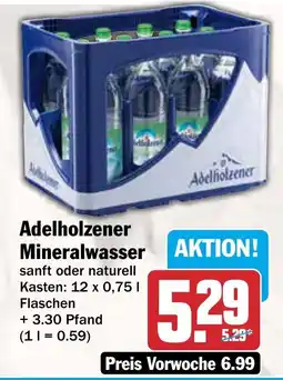 AEZ Adelholzener Mineralwasser Angebot