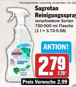 AEZ Sagrotan Reinigungsspray Angebot
