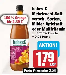 AEZ hoher C Mehrfrucht-Saft Angebot