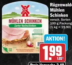 AEZ Rügenwalder Mühlen Schinken Angebot