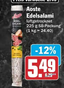 AEZ Aoste Edelsalami Angebot