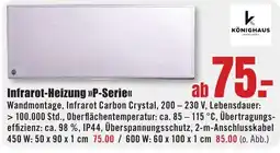 B1 Discount Baumarkt Infrarot-Heizung »P-Serie« Angebot