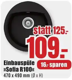 B1 Discount Baumarkt Einbauspuële »Sofia R100« Angebot