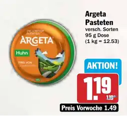 AEZ Argeta Pasteten Angebot