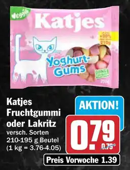 AEZ Katjes Fruchtgummi Angebot