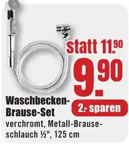B1 Discount Baumarkt Waschbecken-Brause-Set Angebot