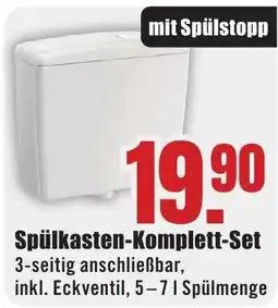 B1 Discount Baumarkt Spülkasten-Komplett-Set Angebot