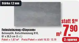 B1 Discount Baumarkt Feinsteinzeug »Claycem« Angebot