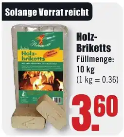B1 Discount Baumarkt Flammece Holz-Briketts Angebot