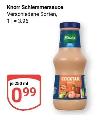 Globus Knorr Schlemmersauce Angebot