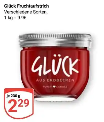 Globus Glück Fruchtaufstrich Angebot