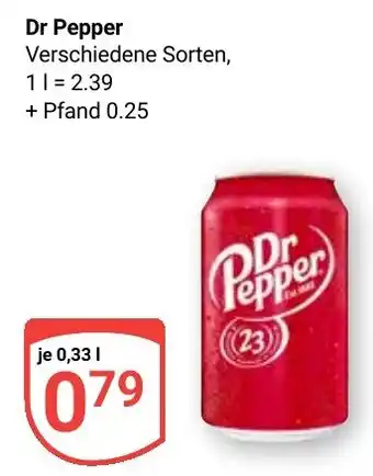 Globus Dr Pepper Angebot