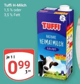 Globus Tuffi H-Milch Angebot