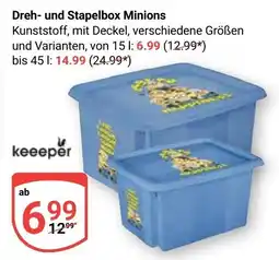 Globus Dreh- und Stapelbox Minions Angebot