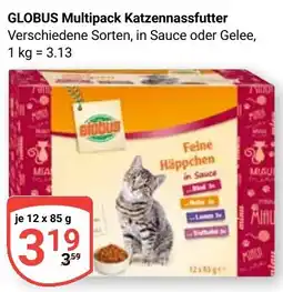 Globus GLOBUS Multipack Katzen Nassfutter Angebot
