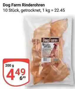 Globus Dog Farm Rinderohren Angebot