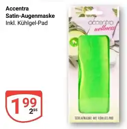 Globus Accentra Satin-Augenmaske Angebot