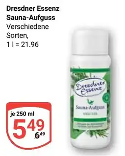 Globus Dresdner Essenz Sauna-Aufguss Angebot